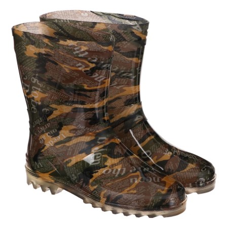 Men's boots S-10R, PVC, camouflage mix, size 40 (255)-8