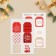 Schildik for a gift "for you", set 6 pieces, 16 x 24 cm, new year
