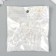 Busina for creativity plastic "Bear 3D Transparent mother of pearl" 3x1.5x3.2 cm