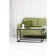 Table Journal Loft with chipboard, 941x488x488, Black Muar/Metropolitan Gray