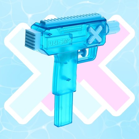 Water pistol "ultrasound", color mix-4