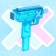 Water pistol "ultrasound", color mix