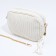 Cross-Bodi Bag on a zipper, beige color