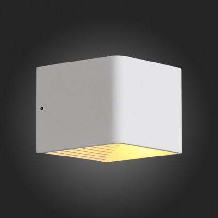 Wall lamp ST LUCE. SL455.051.01. 1x6 W, LED, 3000K, 213 LM, 10x8 cm, white color-2