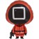Foil ball 31 "Square. Kalmargaim", red, 1 pc.