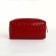 Lightning cosmetic bag, Textura, red color