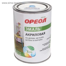 Enamel halo acrylic blue glossy 0.9 kg