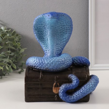 New Year's figure "Cobra on the chest" 20 x 17 x 12 cm.-5