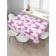 The tablecloth on the table "Pattering with butterflies", rectangular, Saten, size 145x180 cm