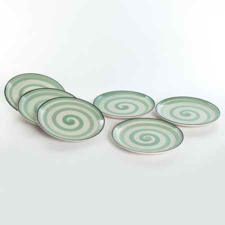 Elrington plates “Airgraph. Pistachio breeze ", 19 cm, 6 pcs-6