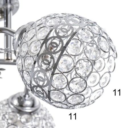 Roxanne chandelier 3he27 40W chrome 58x58x27 cm Bayerlux-5