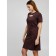 Women's dress "Three hearts", size 44, brown color