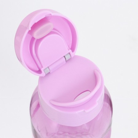 Water bottle, 650 ml, Flores, 4.7 x 22 x 7 cm, mix-4