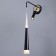 Bra "CLUO" LED 8+5W 3000-6000K black 15x15x30cm