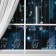 Garland “fringe” 2.4 × 0.9 m with nozzles “deer”, ip20, transparent thread, 138 LED, glow warm white, 8 modes, 220 V
