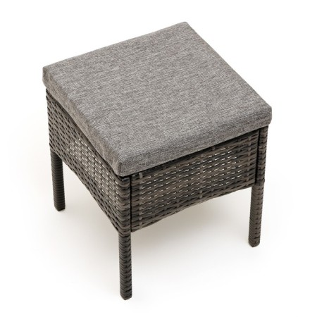 Sadovy Pouffe "Farell", weaving: artificial rattan, 39 x 39 x 39 cm-1