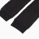 Women's microfiber leggings with fleece 600 den a, black color, size 4