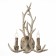 Sconces st. SL153.701.02. Renna. 2x40 watts, E14, 34x50 cm, color light brown