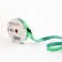 Plastic metallic tape, 1.2cm x 45m, green