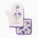 Kitchen "cornflower" mittens-seizure 20x27cm, severity 17x17cm 100% p/e