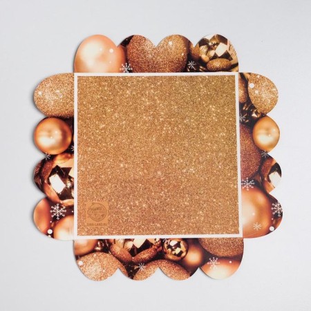 Box for confectionery products with PVC “Everything will work out”, 13 x 13 x 3 cm, New Year-4