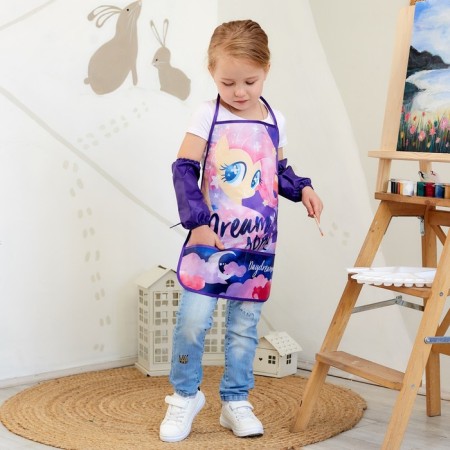Apron with children "Dream", my little pony, 49x39 cm-5