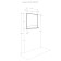 Aquaton Mirror Loft Urban 80 oak Oreon 1A247902LQX50