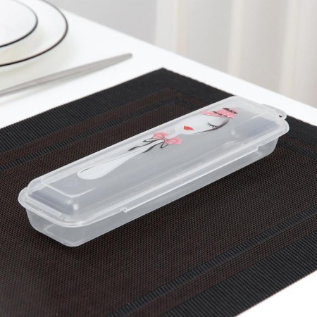 Case for cutlery diles, 24 × 7.5 × 3.8 cm, MIX drawing