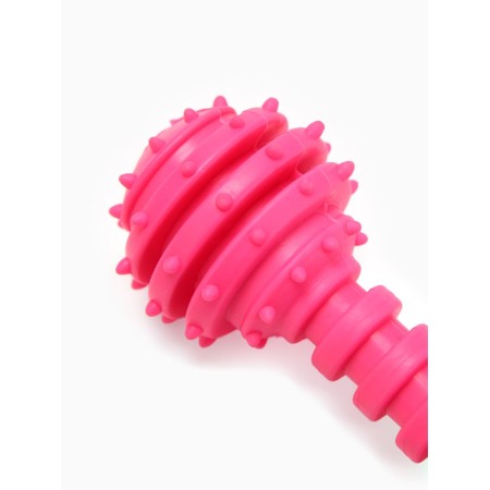 Chewing toy "Champion", TPR, 12.5 cm, pink-2