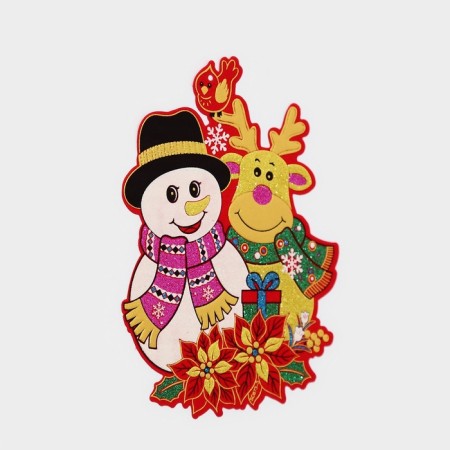 Decorative sticker "Fun friends" 23x18 cm-2