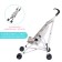 Puppet stroller-integr, plastic frame