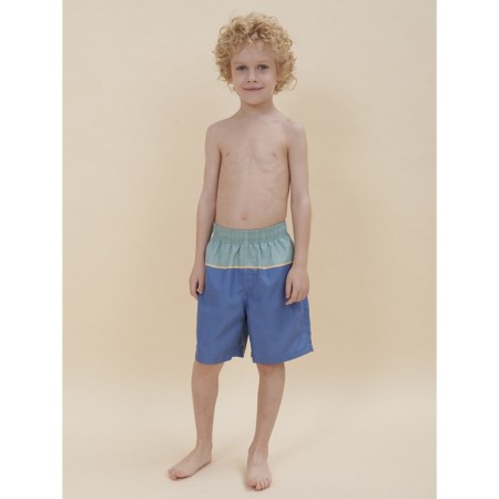 Battle shorts for a boy, height 140 cm, jeans color-6