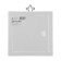 Revisionine Luke "Vento" DR1515EKO, 150 x 150 mm, plastic