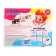 Facial and body makeup 8 colors, applicator, tattoo "Funny girl"