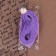 Capricon lace, 20 mm × 10 ± 1 m, lilac color