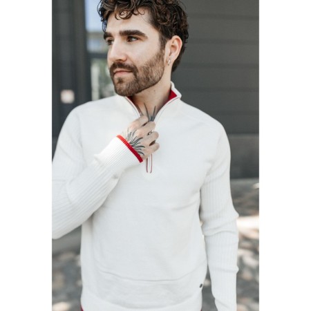Jumper male ise, size 52, white color-2