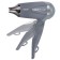 Hairdryer Scarlett SC074, 1400 watts, folding handle, 2 speeds, gray