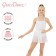 Skirt for gymnastics and dancing Grace Dance, p. 36, white color