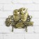The keybox is wall -mounted "Harmony and Happiness", two owls, 8.7 x 7 cm.