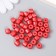Beads for creativity plastic cylinder "Cardinal" set of 20 g 0.6x0.6x0.5 cm