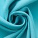 Curtain curtain "Ethel" width 200 cm, height 250 cm, turquoise color, matte