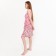 Homemade dress, pink/blue color, size 50