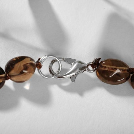 Beads "Raukhtopaz" Glatovka small processed, 50cm-1