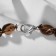 Beads "Raukhtopaz" Glatovka small processed, 50cm