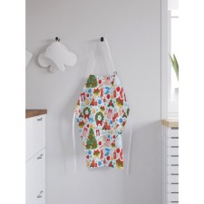 Apron of a kitchen with a photo print 