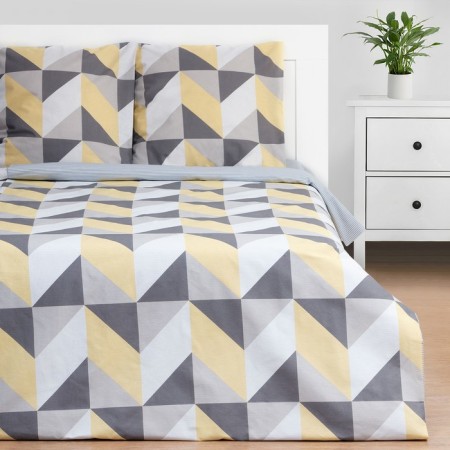 Bed linen Ethel duet "Gold Illusion" 143*215 cm - 2 pcs, 220*240 cm, 70*70 cm -2 pcs-2