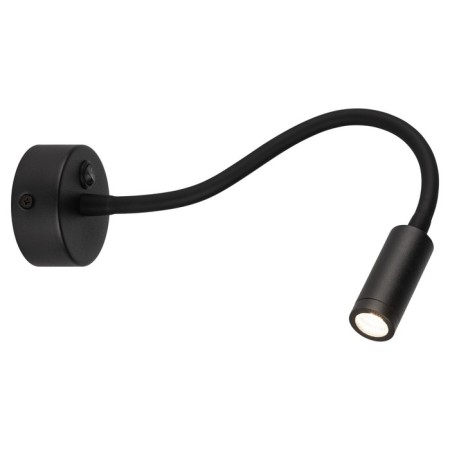 Lamp WL 33 BK 3W IP20 black 7x7x37.7 cm-2