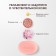 Natural biomio soap "peony and palmarosis", 90 g