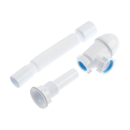 Siphon for sipi "Ani Plast" Varangian C5010, 1 1/2 "x40 mm, with a corrugated pipe 40 x 50 mm-3