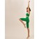 Female top on thin adjustable straps Mirey Top Sport Spalla Stretta, size 42-44, color green tea